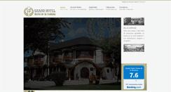 Desktop Screenshot of grandhotelsierradelaventana.com